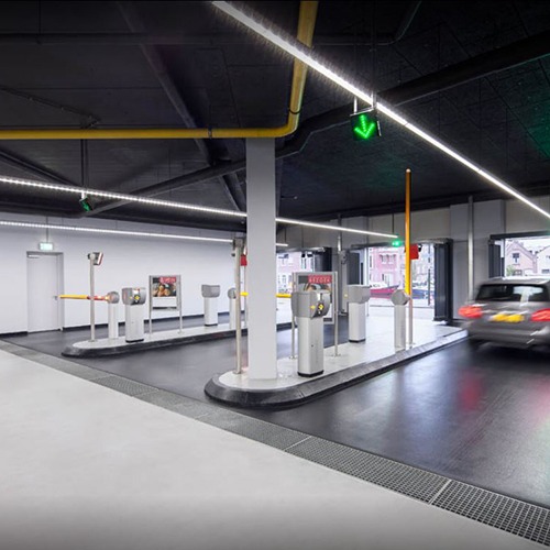 Parkeer garage in Nederland voor een parkeerfonds
